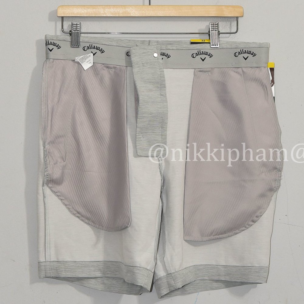 Callaway Men Golf Shorts in gray - Picture 7 of 7
